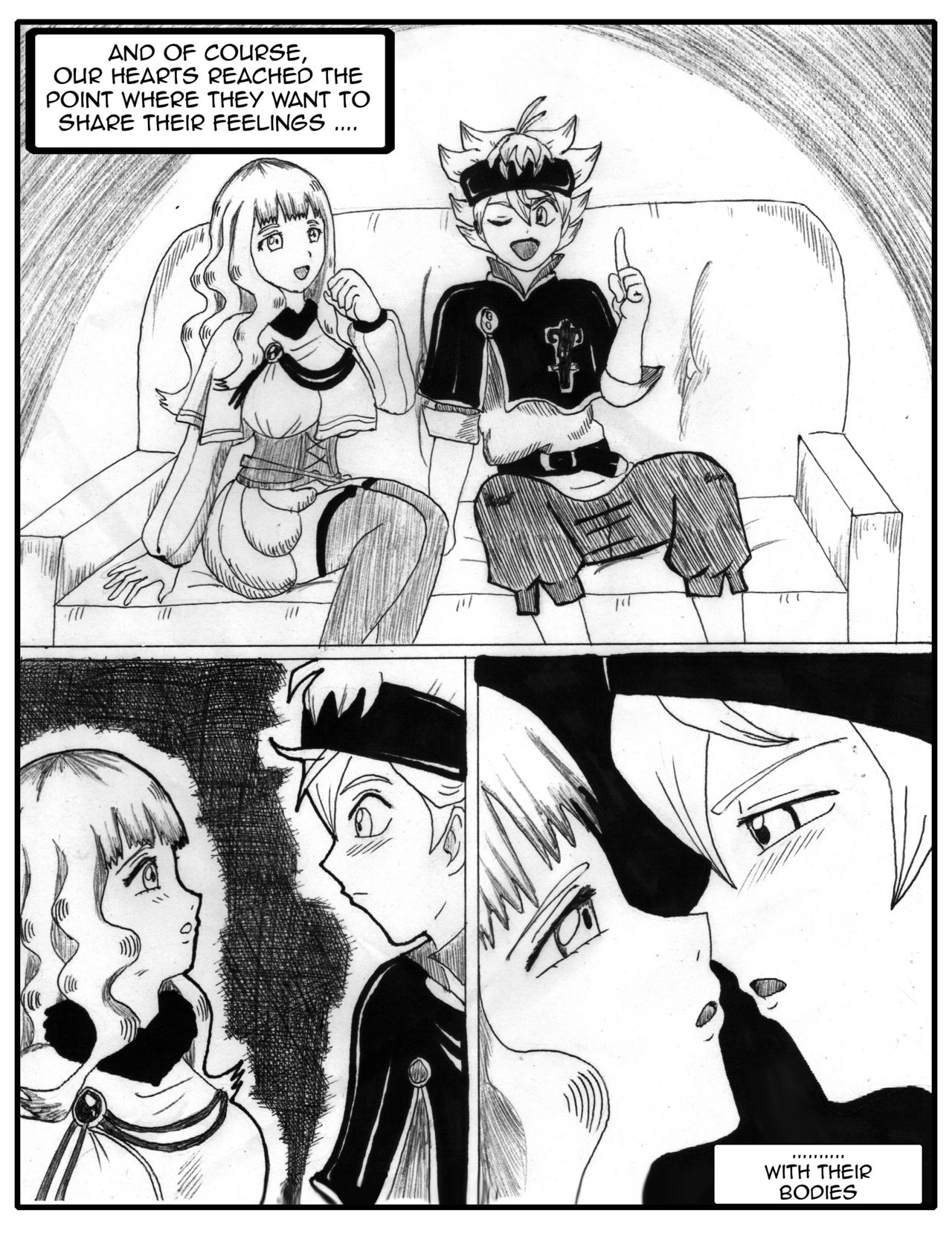 Asta x Mimosa Hentai page 8 full