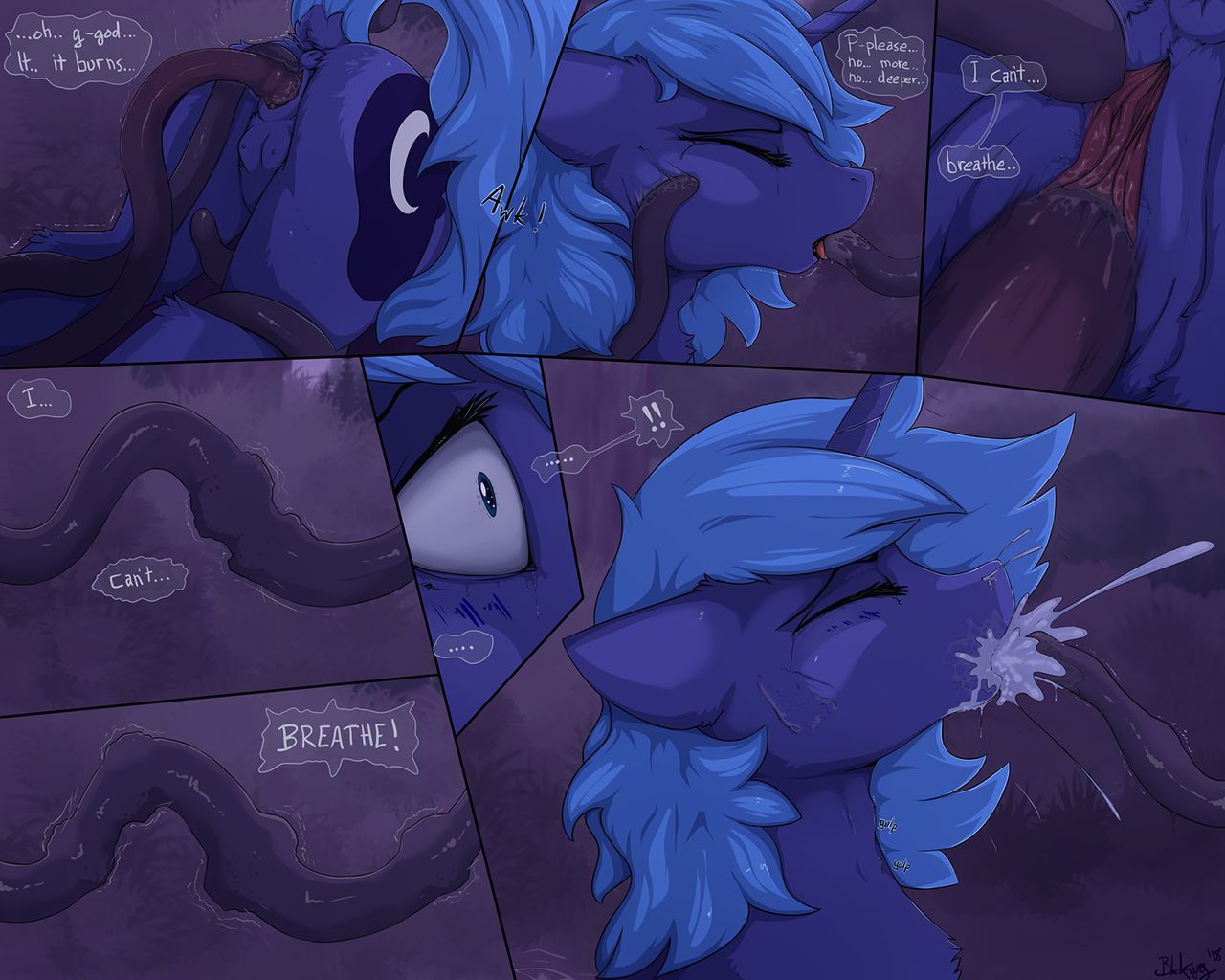 Princess Luna Tentacle Rape page 3 full