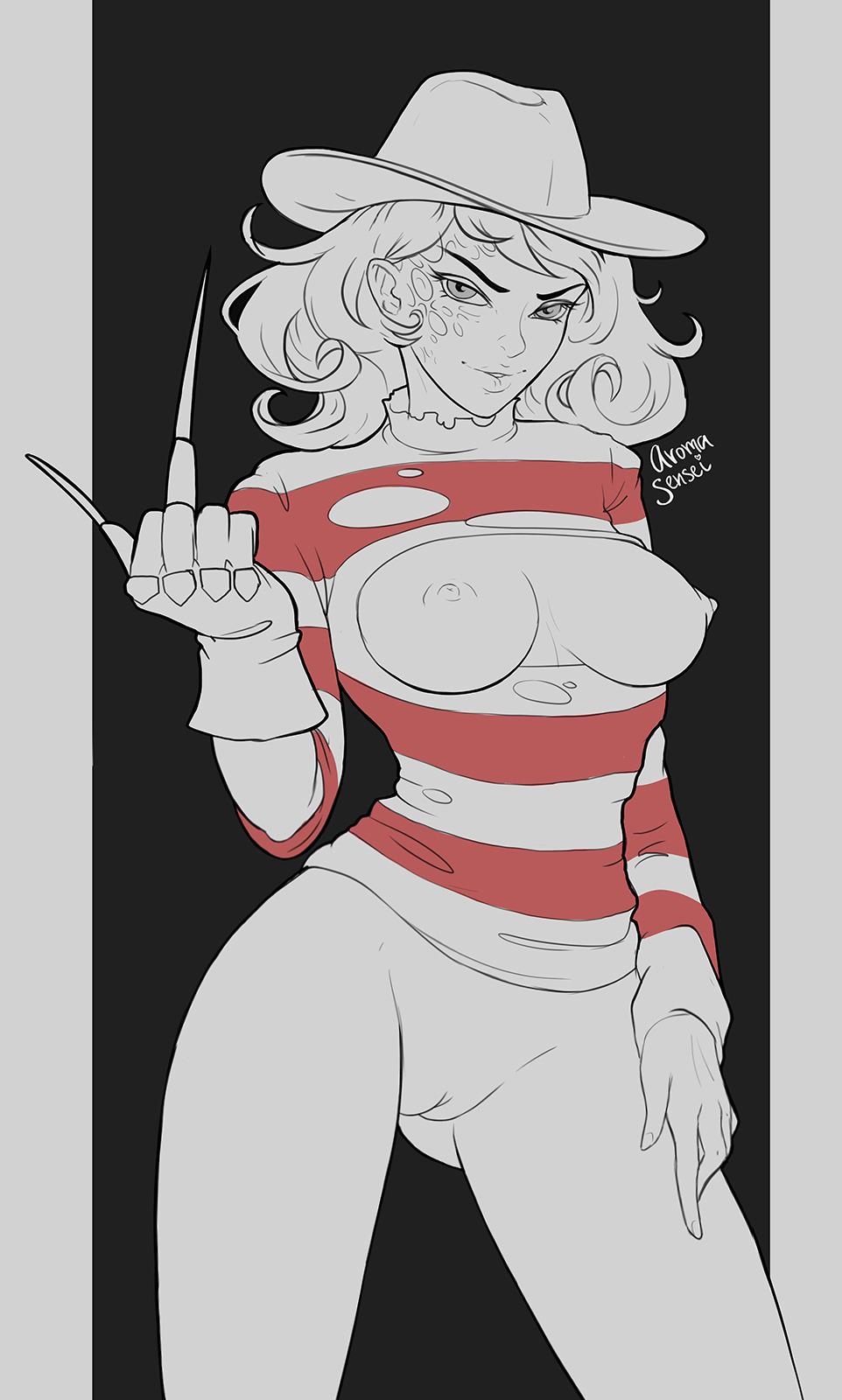 Spooky Waifu - Genderswap Freddy Krueger page 6 full