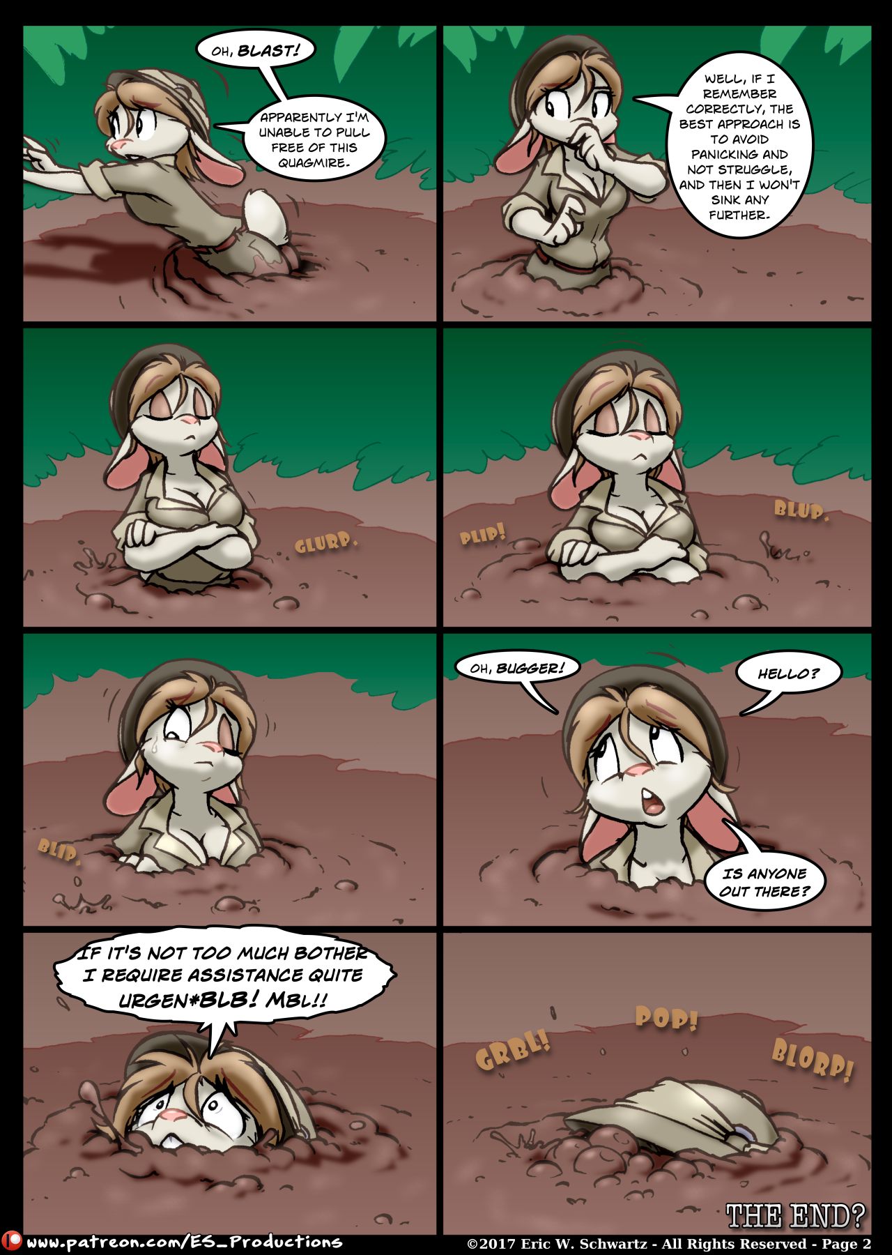 The Magnificent Misadventures of Jane Cottontail CH-1 page 2 full