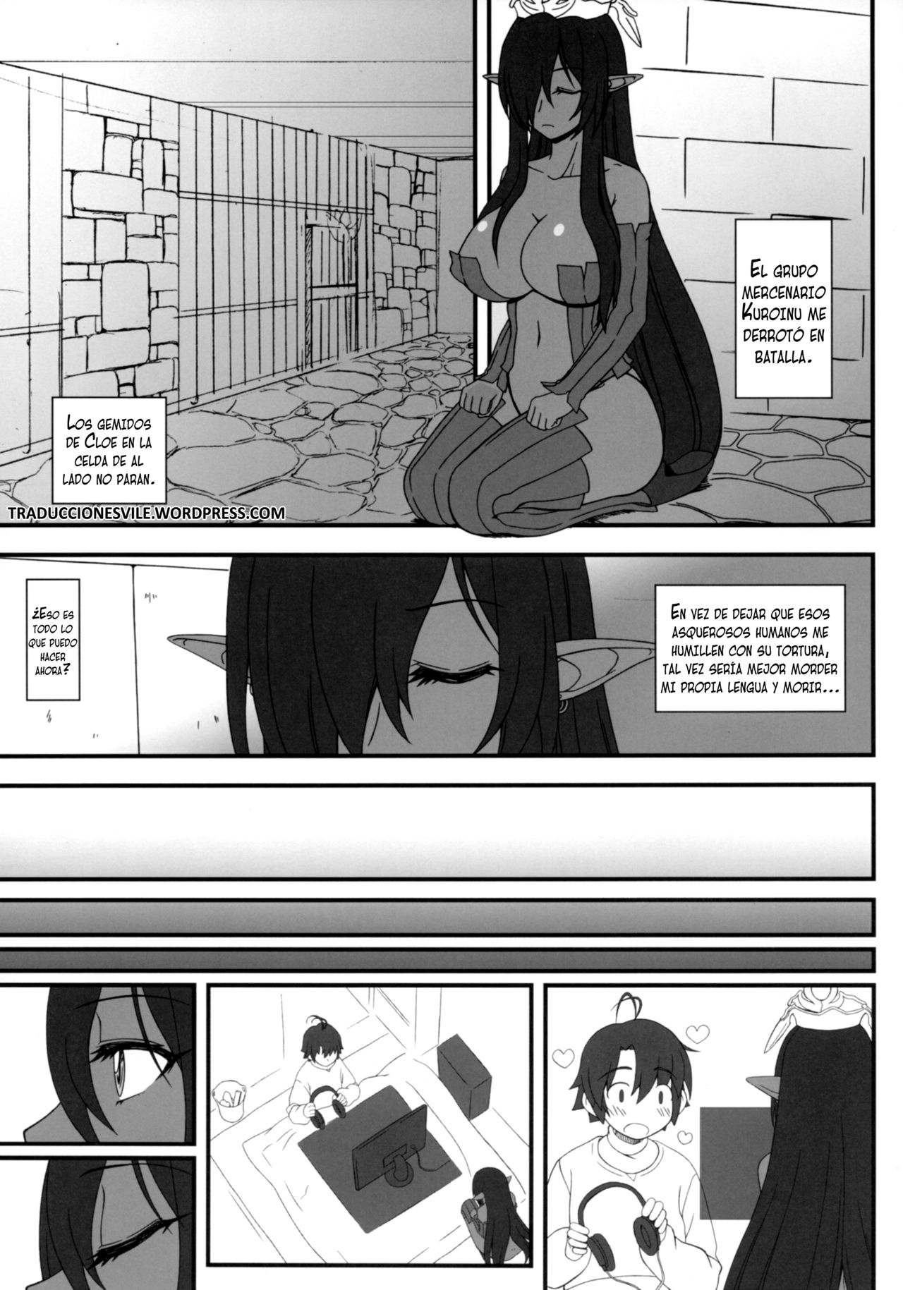 Kuro no Joou no Isekai Seikatsu | La vida en otro mundo de la reina oscura   =Vile= page 4 full