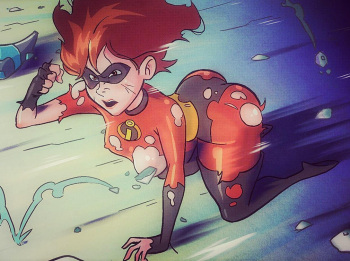 - The Incredibles - Helen Battles - WIP cover