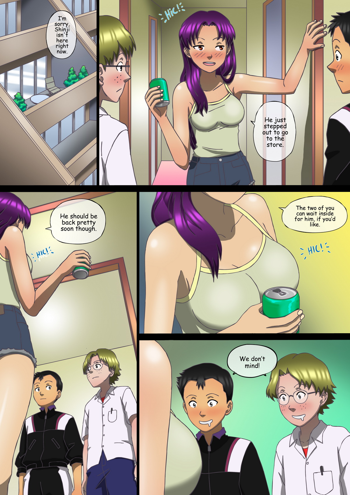 Touji &amp; Kensuke’s Excellent Adventure page 1 full
