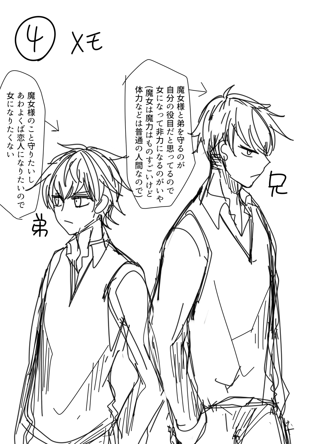 魔女様と兄弟 page 6 full
