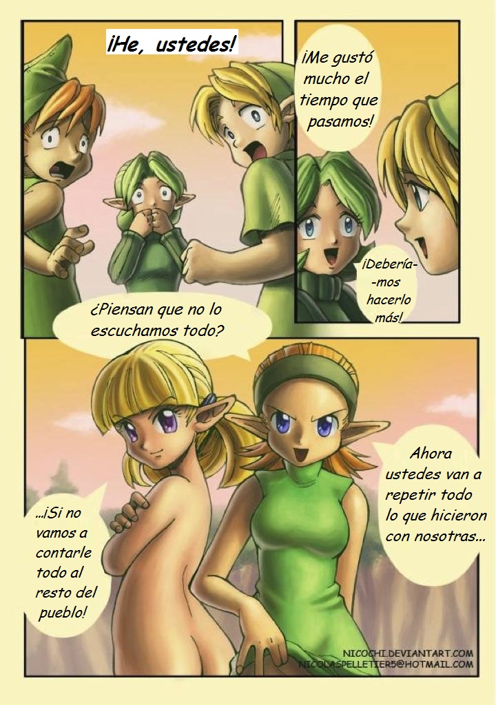 zelda hentai- Bosque del placer page 8 full