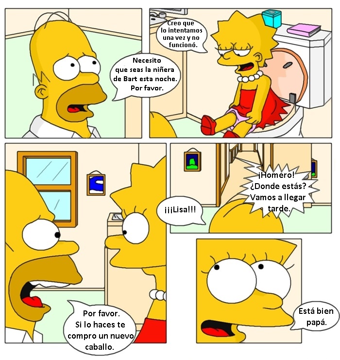 Comic xxx de "Los Simpsons" - Después de los créditos page 4 full