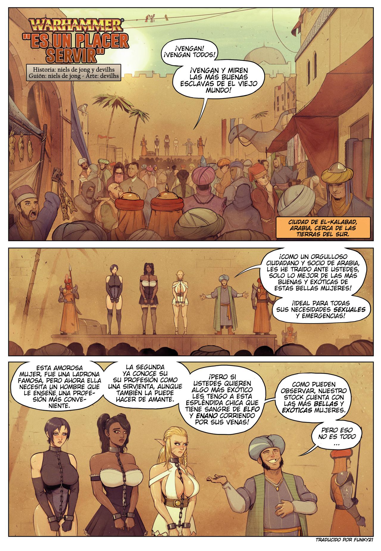 Warhammer - It's a Pleasure to Serve | Es un placer servir page 1 full