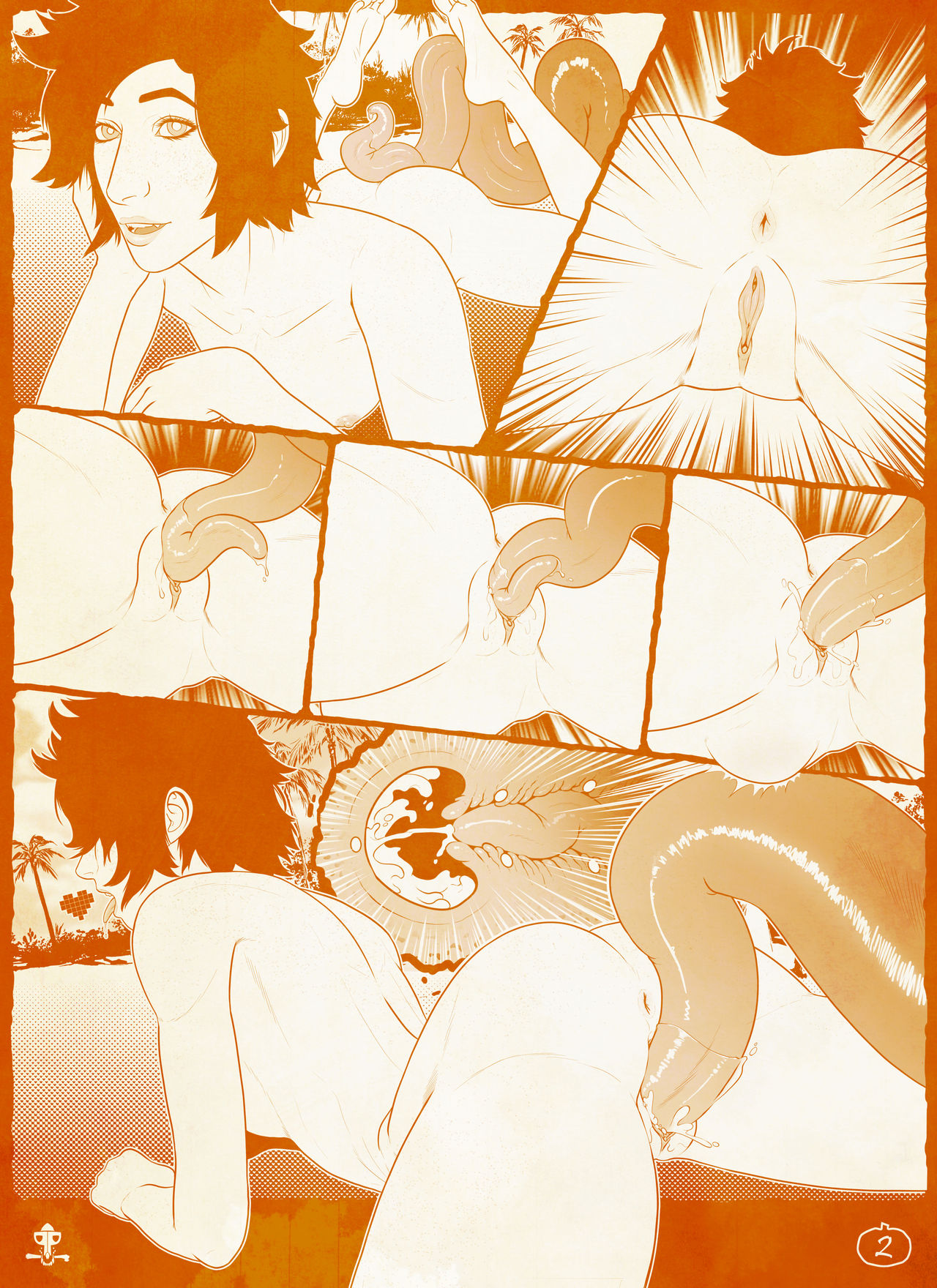 Lets Go To The Beach And Get Fucked by Tentacles page 3 full