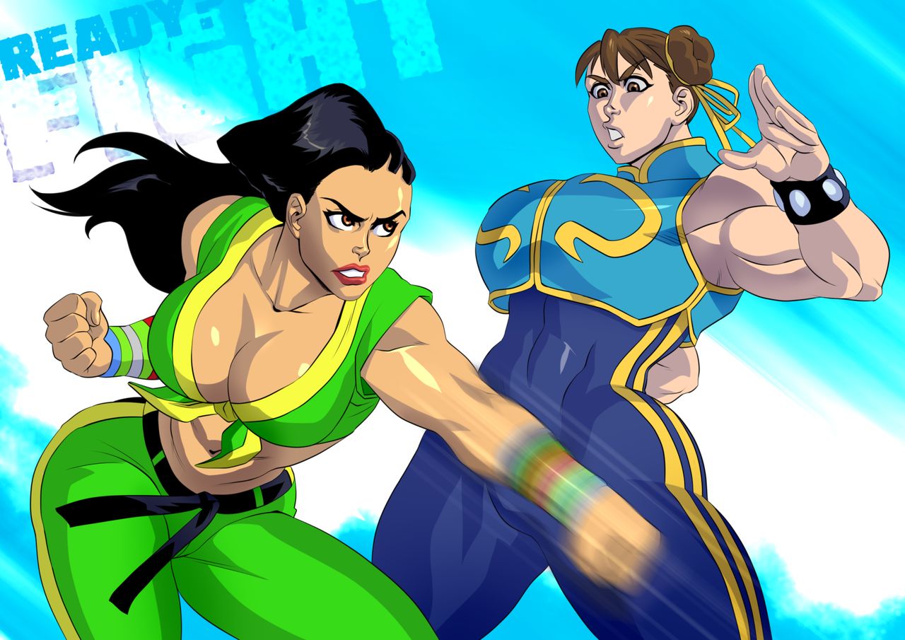 Laura Matsuda vs Chun-Li page 1 full