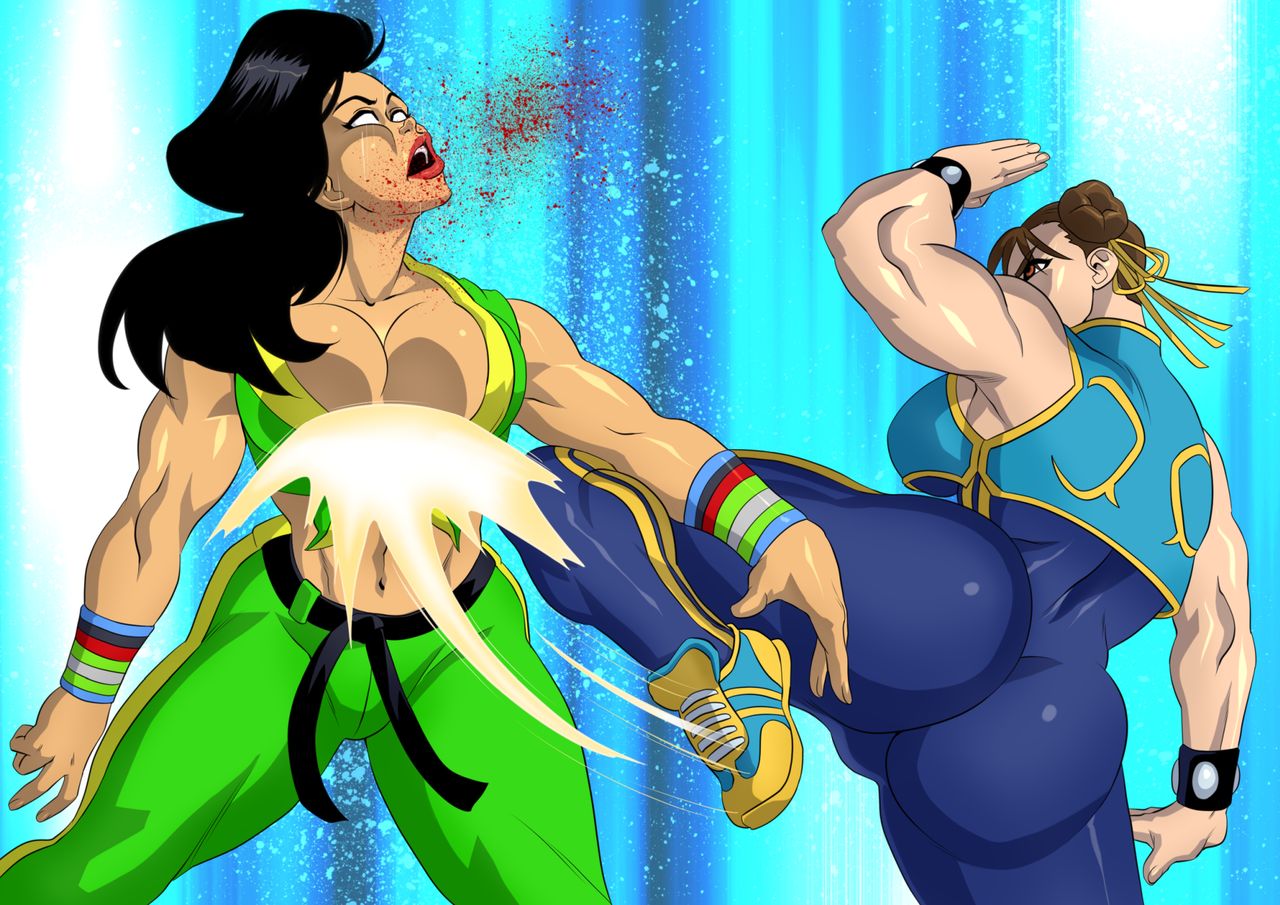 Laura Matsuda vs Chun-Li page 2 full