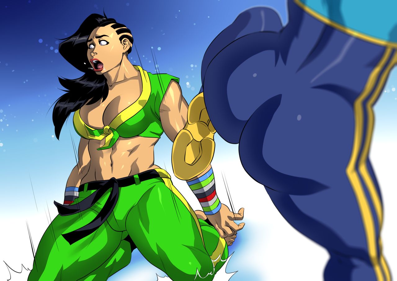Laura Matsuda vs Chun-Li page 8 full