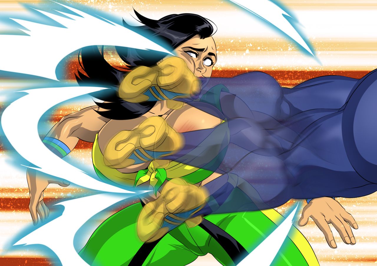 Laura Matsuda vs Chun-Li page 9 full