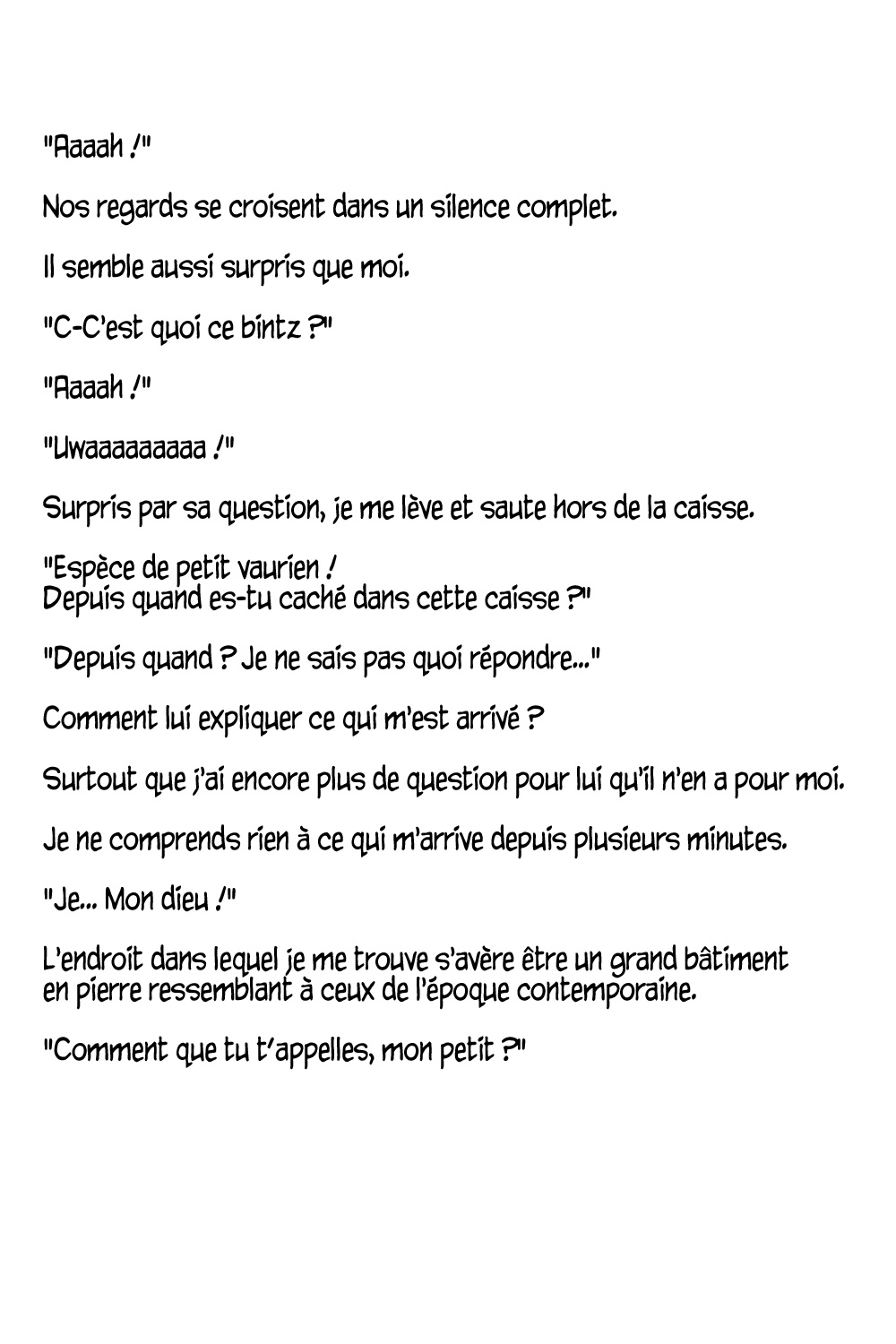 Le sauveur venu d'un autre monde Vol.1 - Ch.1 page 5 full