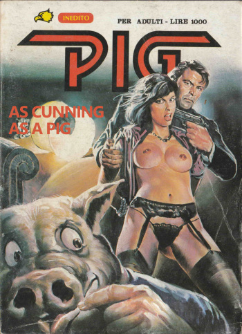 PIG #24 "AS CUNNING AS A PIG" - ENGLISH cover