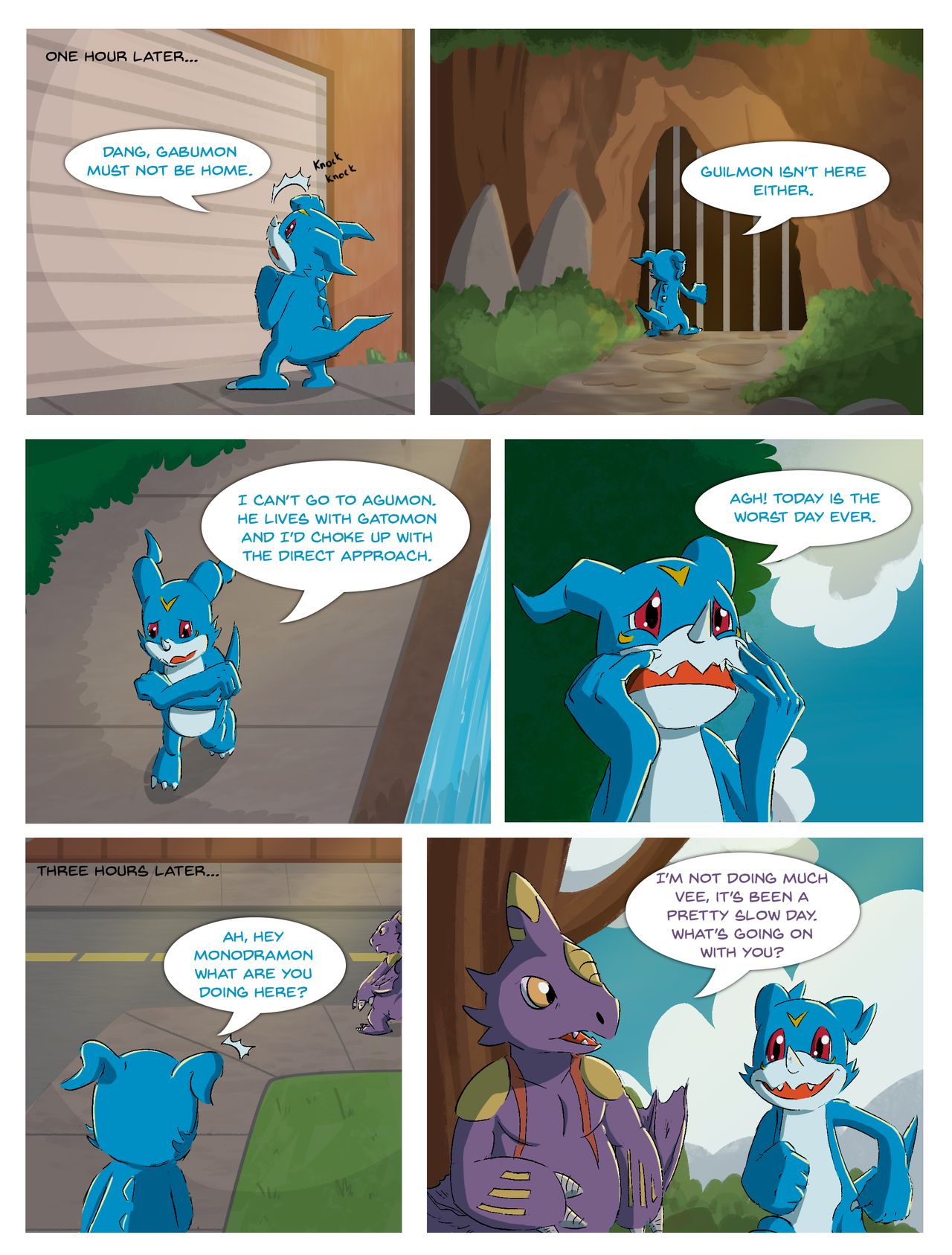 Veemon's Happy Day page 4 full
