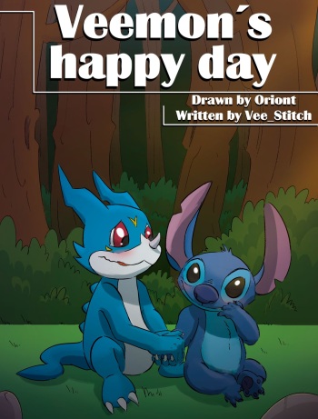 Veemon's Happy Day cover