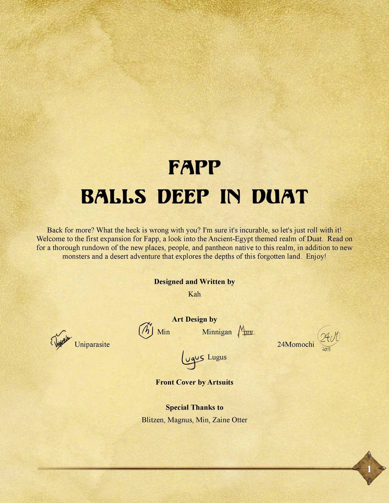 Fapp: Balls Deep in Duat page 2 full