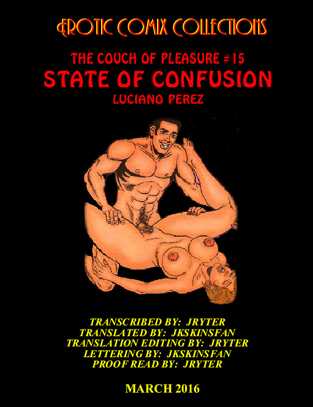 COUCH OF PLEASURE #15 BY LUCIANO PEREZ - STATE OF CONFUSION - A JKSKINSFAN TRANSLATION page 1 full