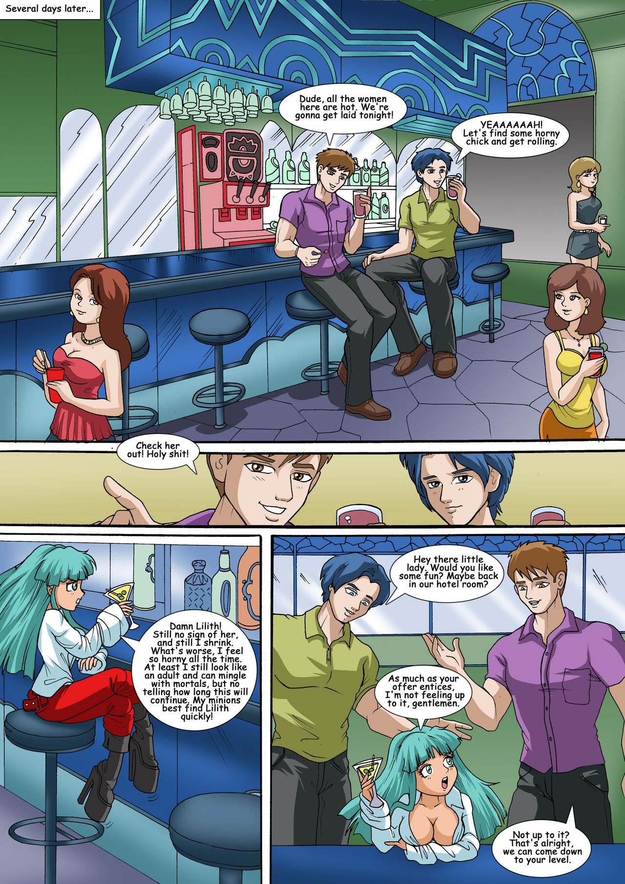 The Shrinking Succubus page 8 full