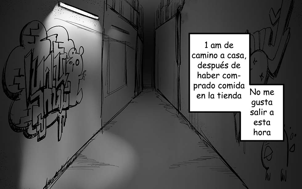 The M-LEG ghost page 3 full