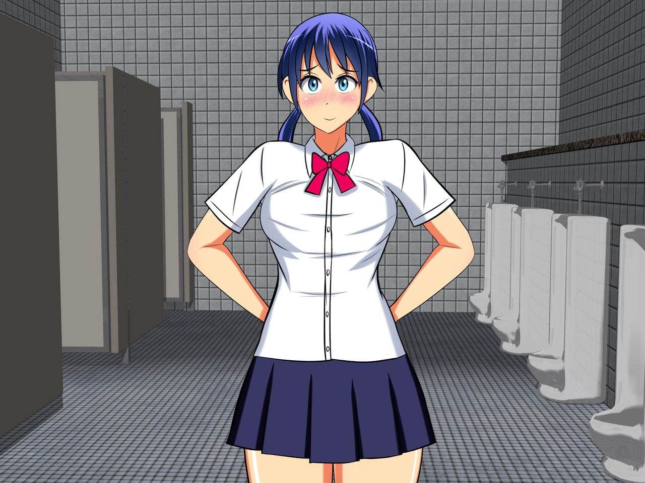 Haramase Bitch Danshi Toilet de Ninshin Shitai Shoujo page 3 full