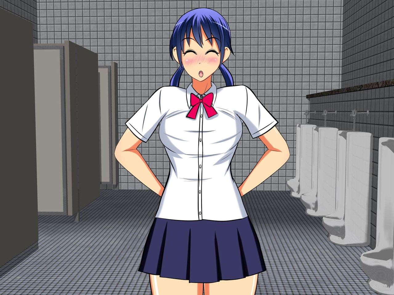 Haramase Bitch Danshi Toilet de Ninshin Shitai Shoujo page 5 full