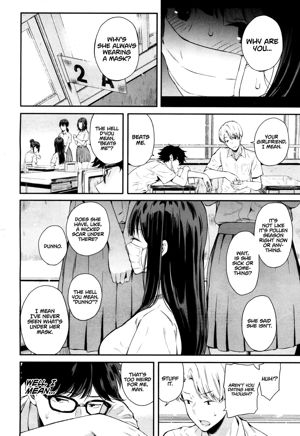 Wakatsuki, Mask wo Totteyo! | Wakatsuki, Take Off Your Mask! page 2 full
