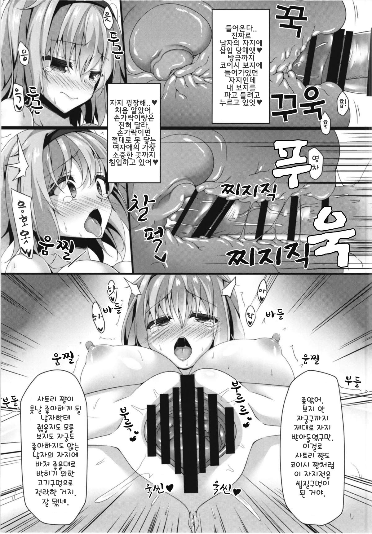 Seishoriyou Komeiji Shimai | 성욕처리용 코메이지 자매 page 10 full