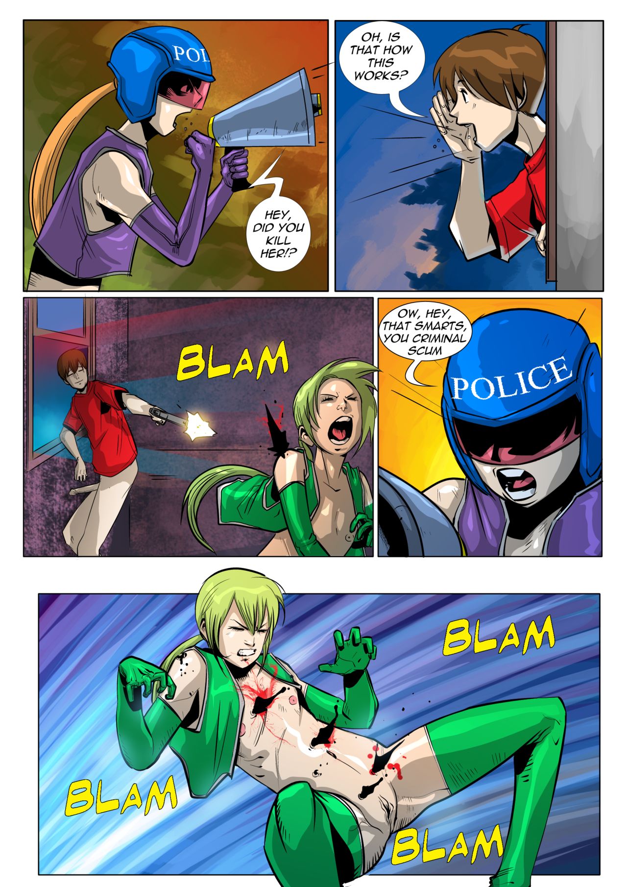 Loli Police, Part 1 - Tiger2Draw page 4 full