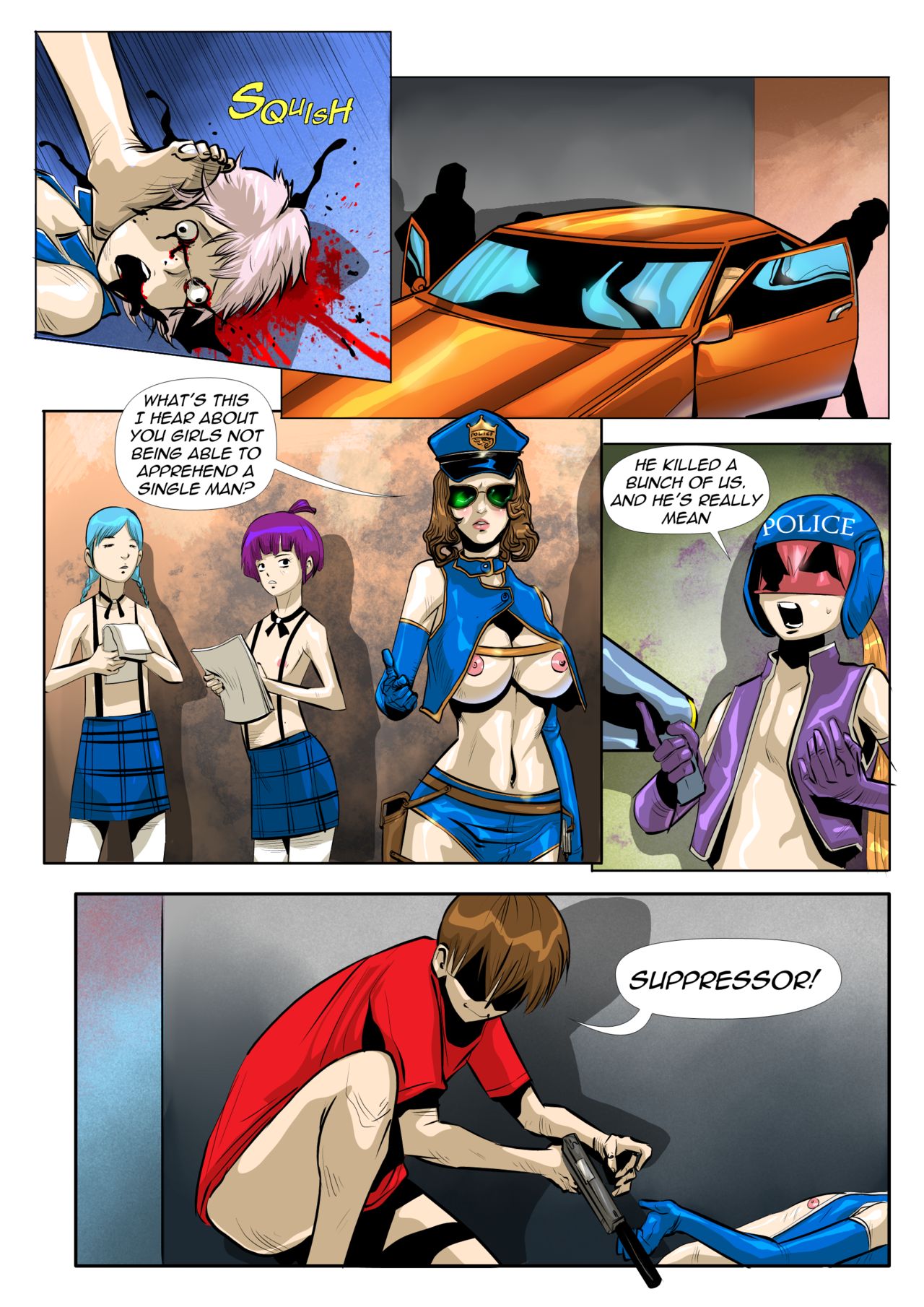 Loli Police, Part 1 - Tiger2Draw page 8 full