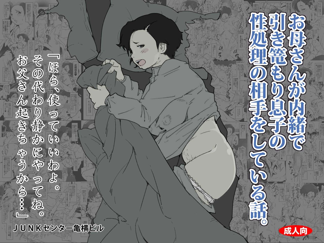 Okaa-san ga Naisho de Hikikomori Musuko no Seishori no Aite o Shiteiru Hanashi. page 1 full