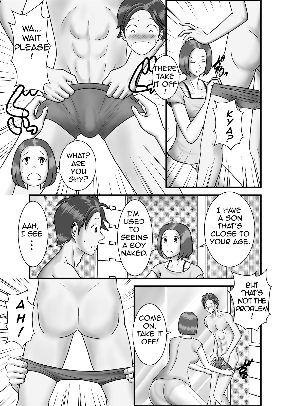 Hajimete no Uwaki Aite wa Kanojo no Hahaoya deshita | My First Affair was with My Girlfriend's Mother page 4 full