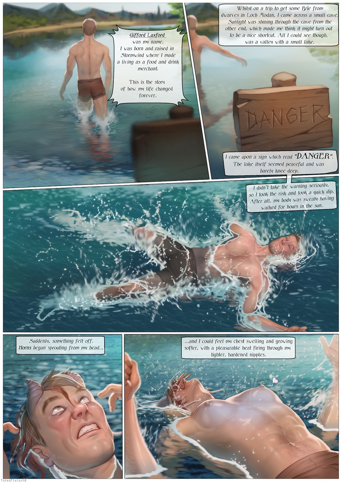 An Inadvertent Race Change page 1 full