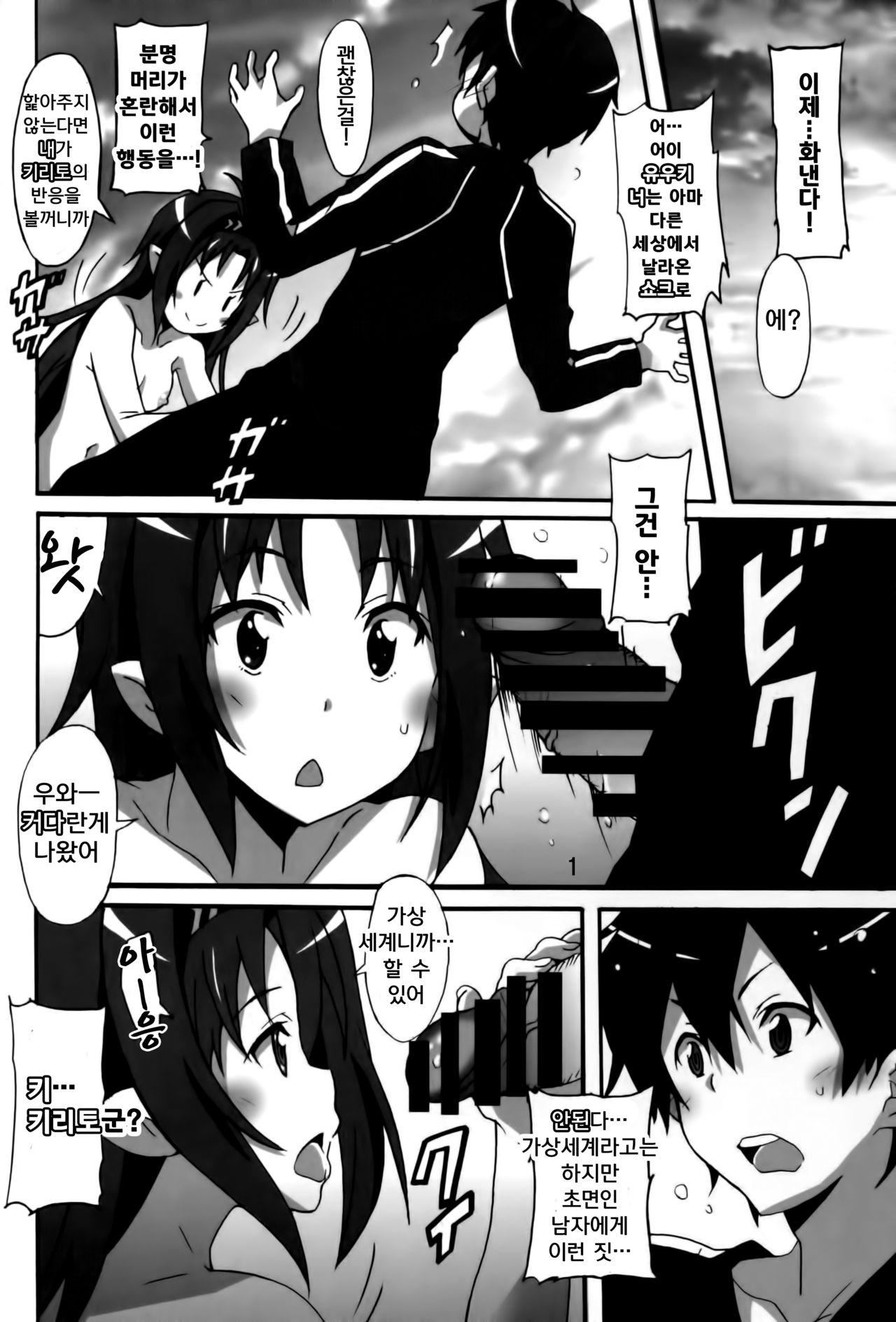Sword Art Online Hollow Sensual 2 | 소드 아트 온라인 홀로 센슈얼 2 page 9 full