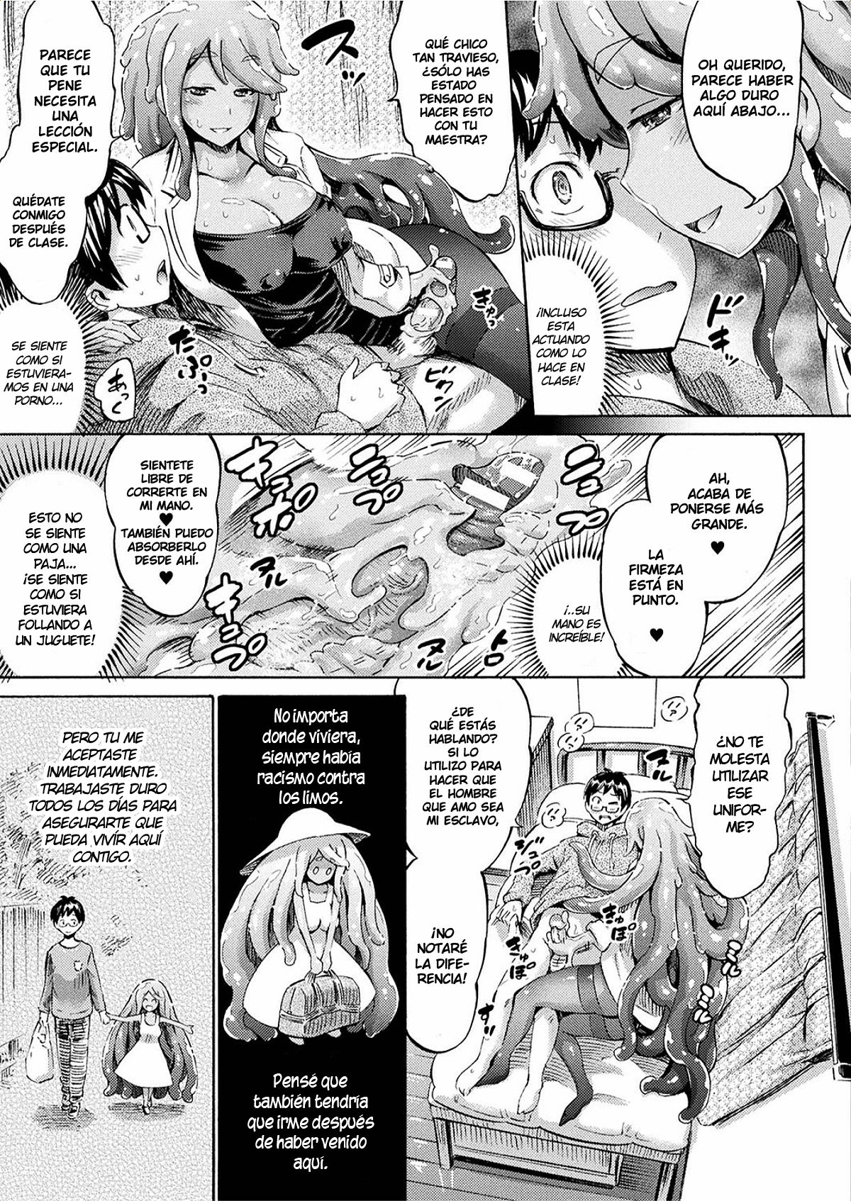 Gimai Sensei Slime Momo-chan | Stepsister Teacher Slimy Momo page 7 full
