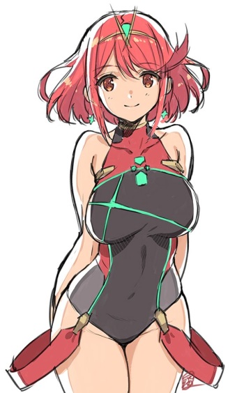 Swimsuit Pyra / Homura cover