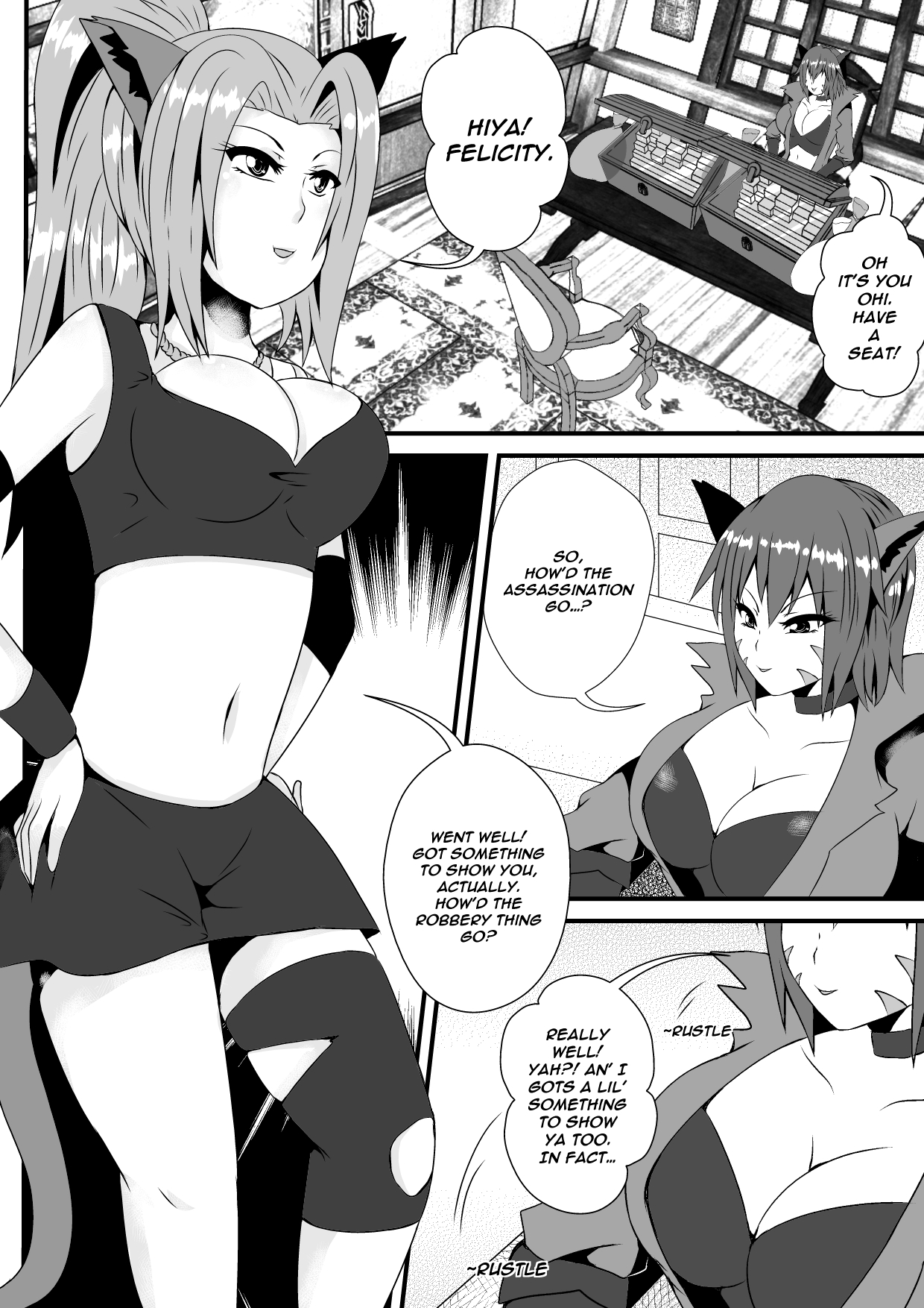 Pirates &amp; Ninjas page 1 full