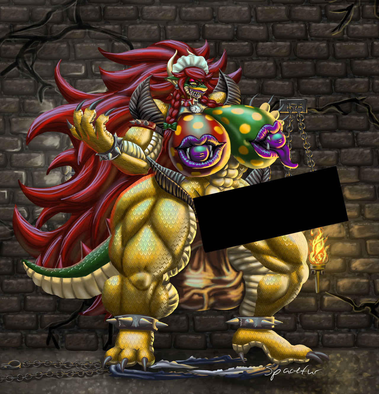 Bowsette Transformation page 1 full