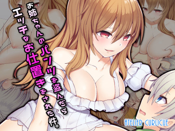 Oneechan no Pantsu wo Nusundara Ecchi na Oshioki wo Sareta Ken. cover