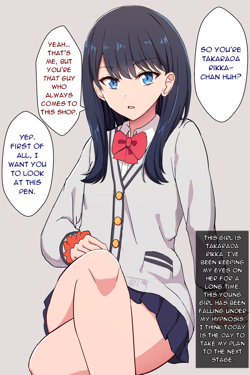Rikka-chan no Dosukebe SaiminX | Rikka-chan's Perverted Hypnosis page 1 full