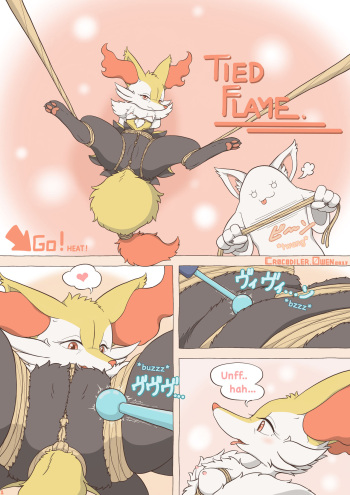 Tied Flame cover