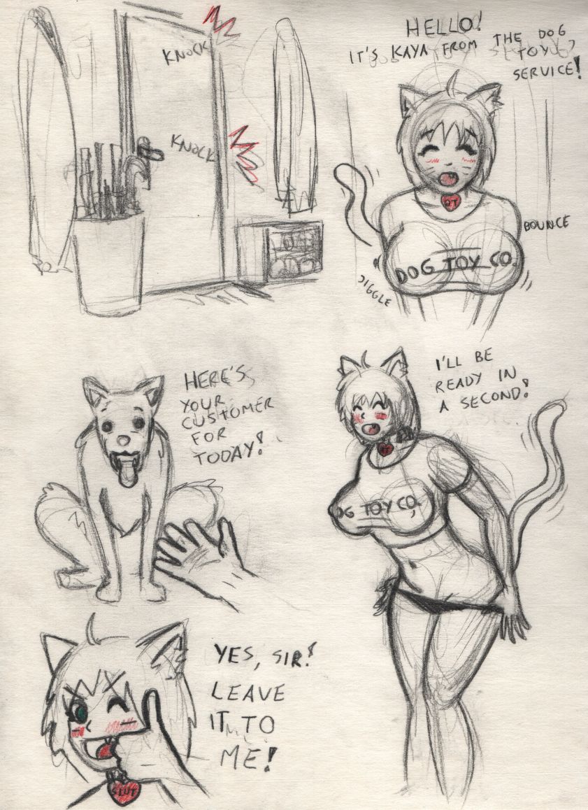 Kitty Comic page 1 full