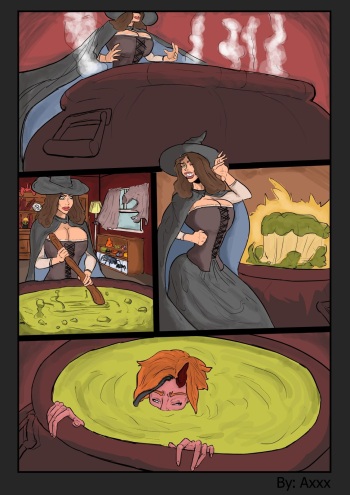 Halloween Witch: Futa Summon Comic cover