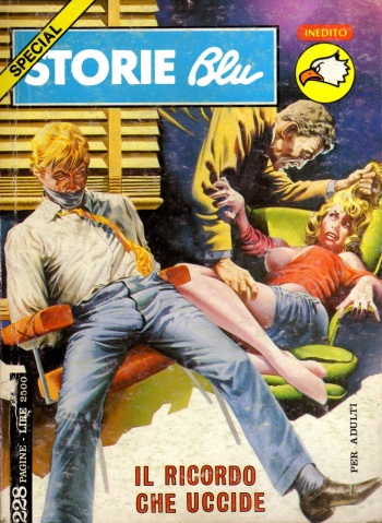 Storie Blu #34 Le souvenir qui tue cover