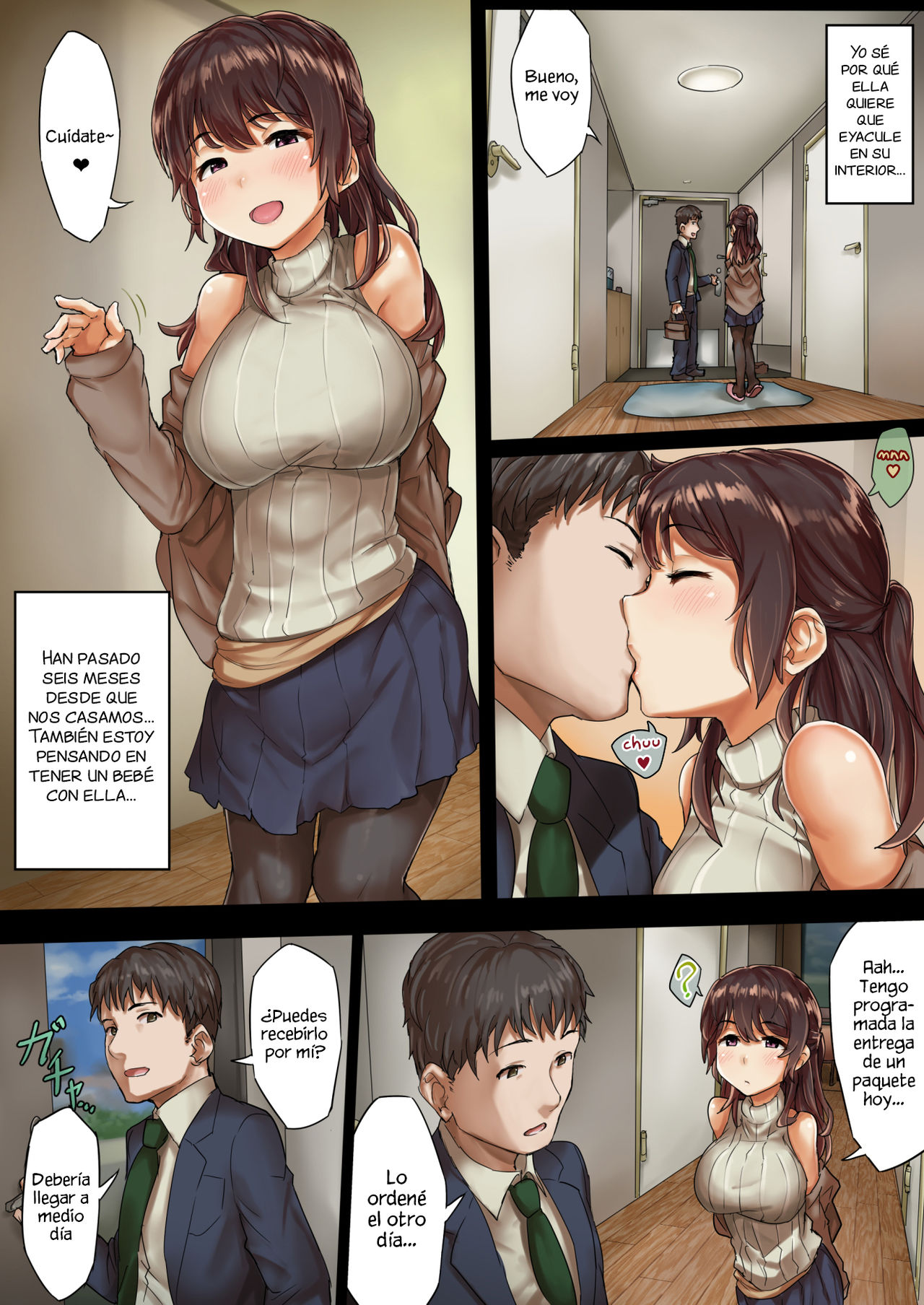 Otto ni Naisho de Kozukuri Takuhai Service Oshiharai wa Teisou Hikikae page 6 full