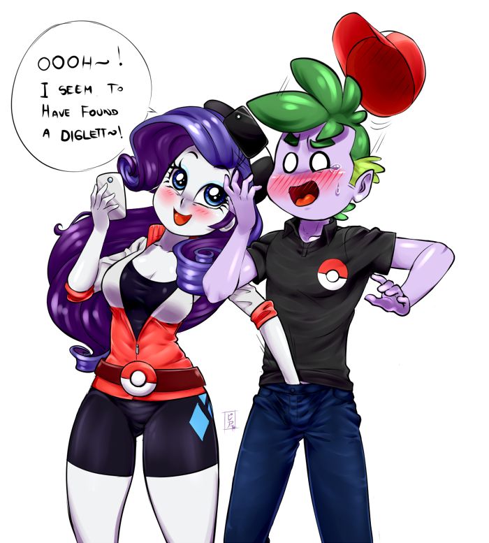Pie-sama's Pokemon/My Little Pony Crossover Spike + Rarity Shipping Pics page 2 full