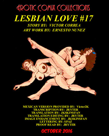 LESBIAN LOVE #17 - A JKSKINSFAN TRANSLATION cover