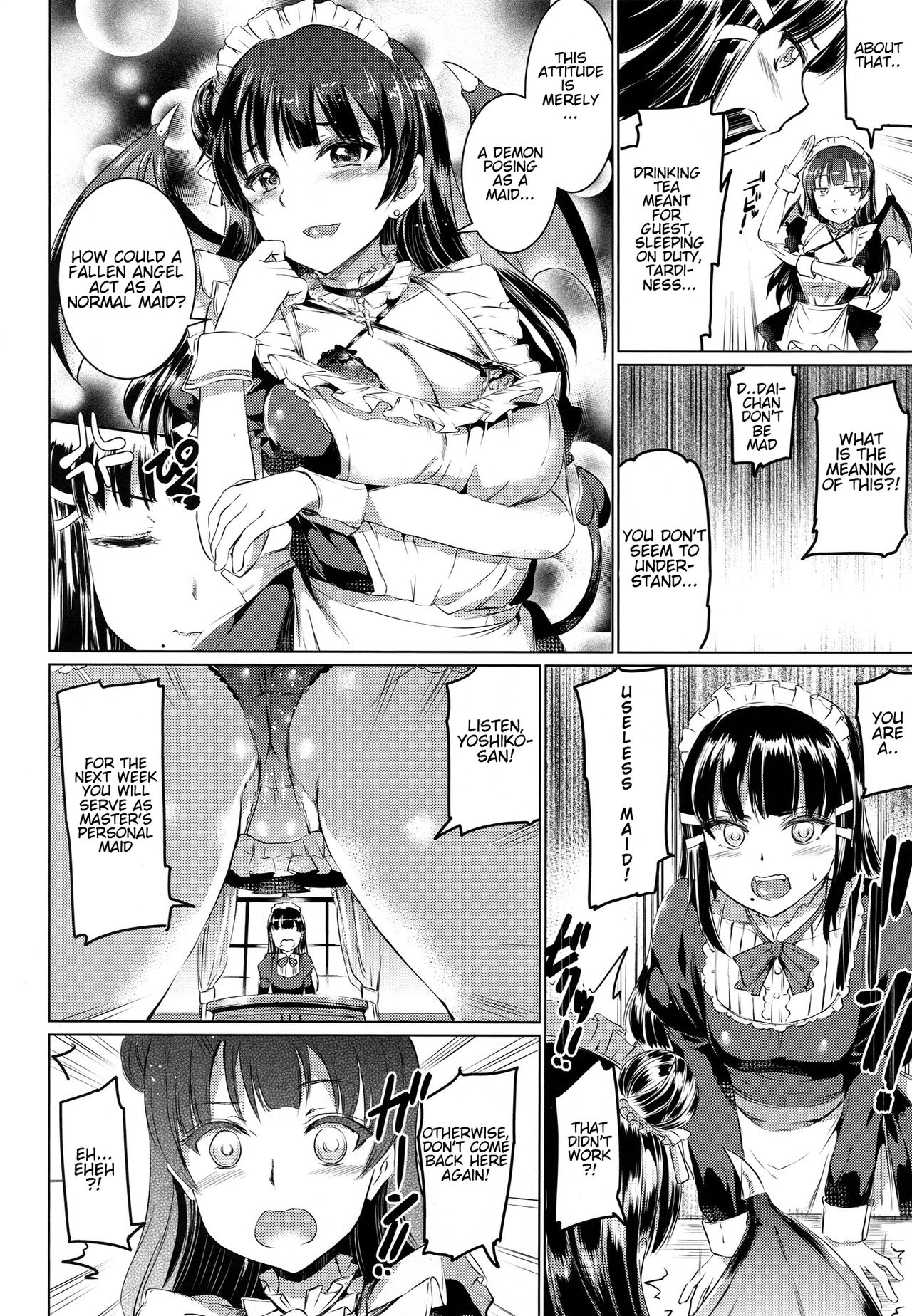 Da-Maid Yohane no Houshiroku | Fallen Maid Yohane's Service Log page 7 full