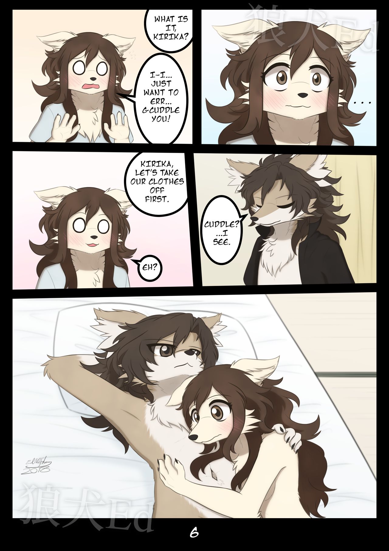 My Loving Wolf page 7 full
