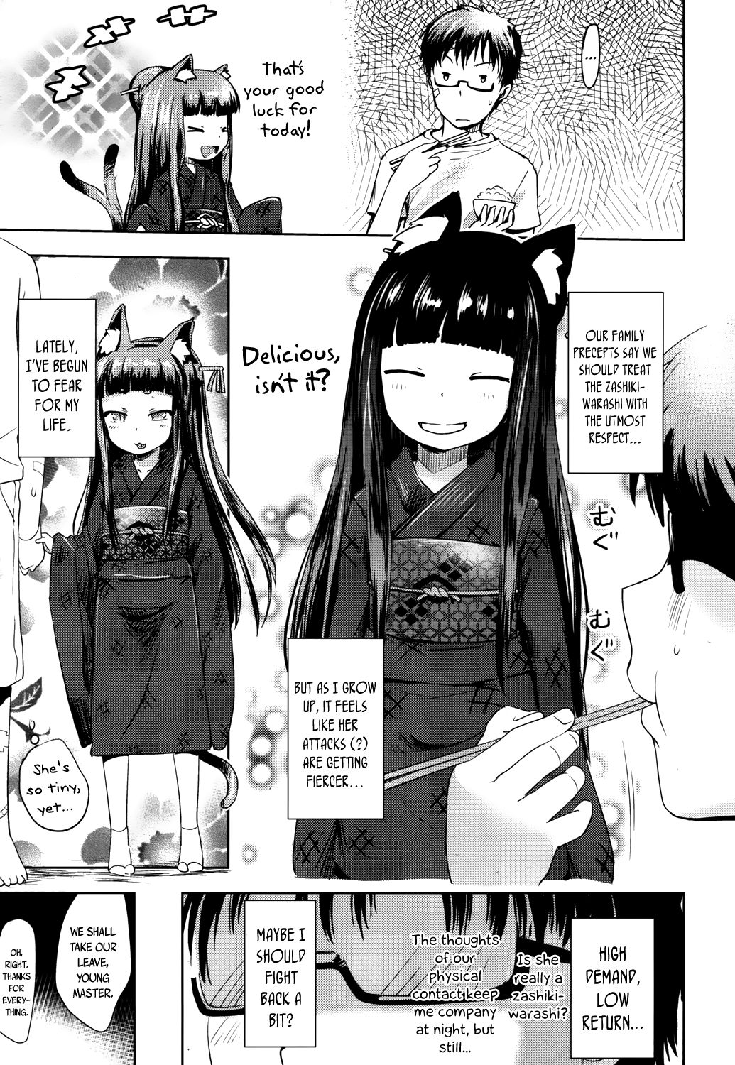 Warashi-sama Saikyou Densetsu | Legend of the Invincible Warashi-sama page 9 full